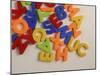 Alphabet Magnets-null-Mounted Photographic Print