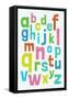 Alphabet of Colors I-null-Framed Stretched Canvas