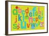 Alphabet of Colors II-null-Framed Art Print