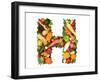 Alphabet Of Health - H-og-vision-Framed Art Print