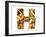 Alphabet Of Health - H-og-vision-Framed Art Print