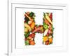 Alphabet Of Health - H-og-vision-Framed Art Print