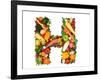 Alphabet Of Health - H-og-vision-Framed Art Print