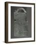 Alphabet Tablet of Bronze Sheet with Engraved Sequences of Letters, 5th-6th Century B.C.-null-Framed Giclee Print