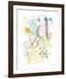 Alphabet-Adrienne Wong-Framed Giclee Print