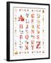 Alphabet-Carole Gray-Framed Giclee Print