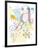 Alphabet-Adrienne Wong-Framed Limited Edition