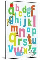 Alphabet-null-Mounted Art Print