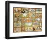 Alphabetical Animals-Ditz-Framed Giclee Print