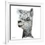 Alphie the Alpaca-Angela Bawden-Framed Art Print