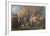 Alphonse Baudin on the Barricade of Faubourg Saint-Antoine, 3rd December 1851-Ernest Louis Pichio-Framed Giclee Print