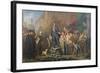 Alphonse Baudin on the Barricade of Faubourg Saint-Antoine, 3rd December 1851-Ernest Louis Pichio-Framed Giclee Print