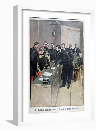 Alphonse Bertillon, French Law Enforcement Officer, 1899-Oswaldo Tofani-Framed Giclee Print