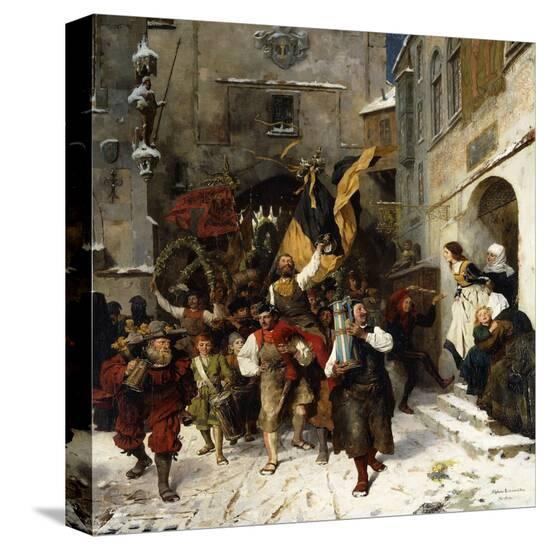 Stretched Canvas Print, , large
