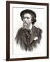 Alphonse Daudet, Goncourt-null-Framed Art Print