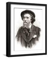 Alphonse Daudet, Goncourt-null-Framed Art Print