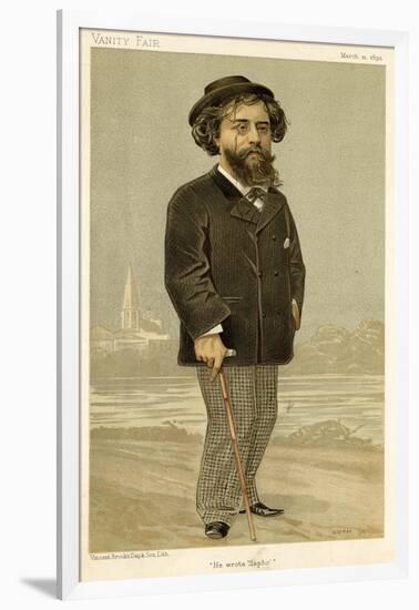 Alphonse Daudet, Guth Vf-null-Framed Art Print