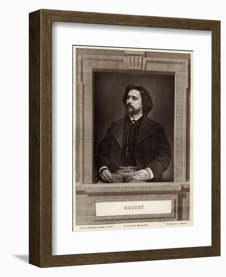 Alphonse Daudet-null-Framed Art Print