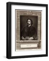 Alphonse Daudet-null-Framed Art Print