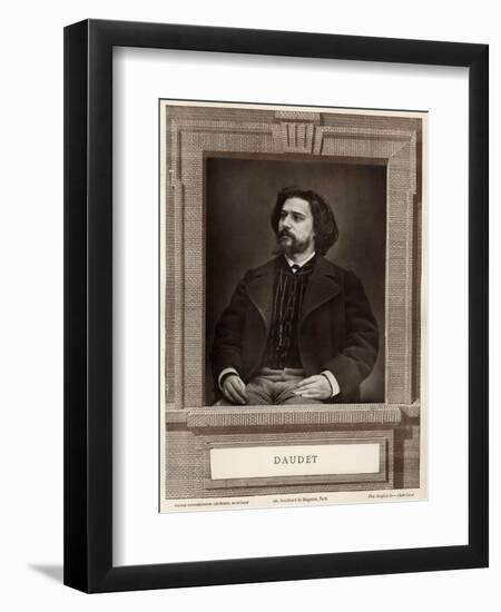 Alphonse Daudet-null-Framed Art Print