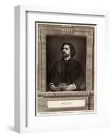 Alphonse Daudet-null-Framed Art Print