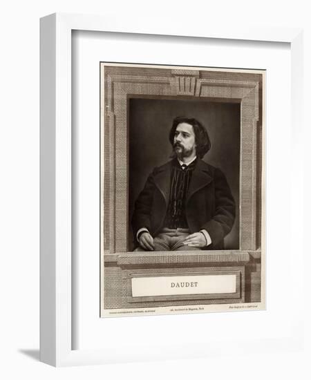 Alphonse Daudet-null-Framed Art Print