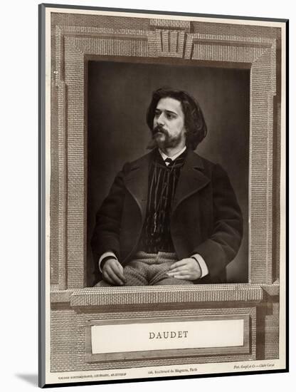 Alphonse Daudet-null-Mounted Art Print