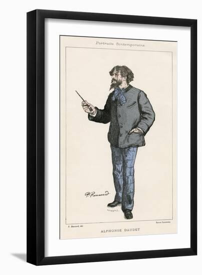 Alphonse Daudet-Paul Renouard-Framed Art Print