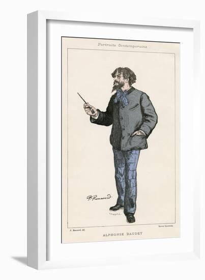 Alphonse Daudet-Paul Renouard-Framed Art Print