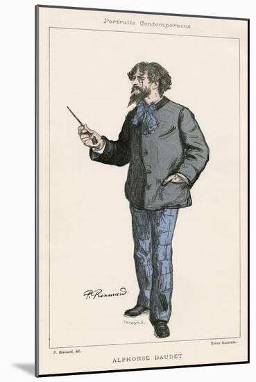 Alphonse Daudet-Paul Renouard-Mounted Art Print