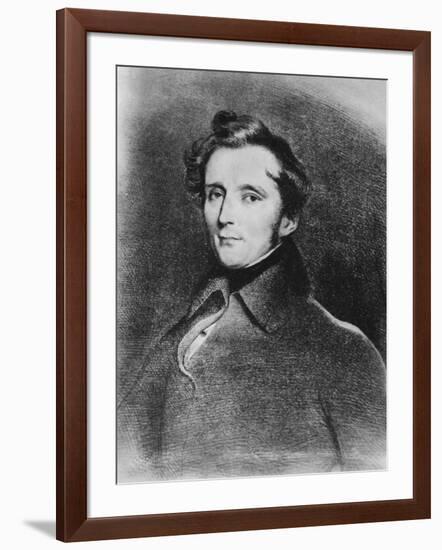 Alphonse De Lamartine, 1830-null-Framed Giclee Print