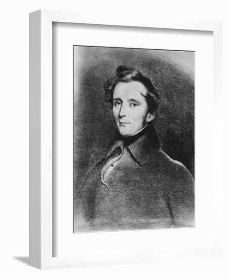 Alphonse De Lamartine, 1830-null-Framed Giclee Print