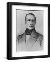 Alphonse De Lamartine, 1848-null-Framed Giclee Print