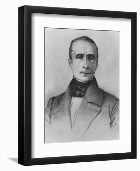 Alphonse De Lamartine, 1848-null-Framed Giclee Print