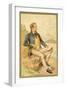 Alphonse De Lamartine, French Writer, Poet and Politician-null-Framed Giclee Print