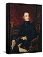 Alphonse de Lamartine-Madame De Lamartine-Framed Stretched Canvas