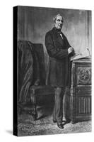 Alphonse De Lamartine-Ange-Louis Janet-Stretched Canvas