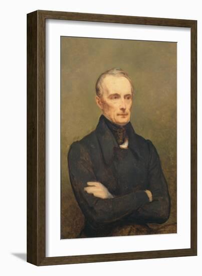 Alphonse De Lamartine-Ary Scheffer-Framed Giclee Print