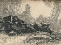 'The Abbey Farm', c1893-Alphonse Legros-Giclee Print