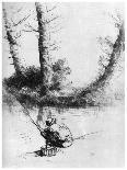 The Angler, C1860-1910-Alphonse Legros-Giclee Print