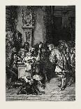 Mort De Jean Valjean Entre Cosette Et Marius - Illustration from Les Misérables,19th Century-Alphonse Marie de Neuville-Giclee Print