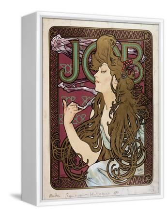 Advertising Poster for “Job Cigarette Paper” by Mucha, 1898. Giclee Print -  Alphonse Marie Mucha