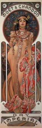 Poster Advertising 'Moet and Chandon Dry Imperial' Champagne, 1899