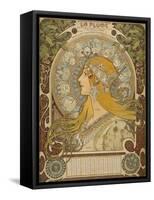 Alphonse Mucha, 1860-1939-Alphonse Mucha-Framed Stretched Canvas