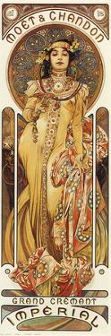 Moet & Chandon by Alphonse Mucha