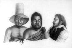 Portraits of Chiefs of the Sandwich Islands, 1819-Alphonse Pellion-Giclee Print