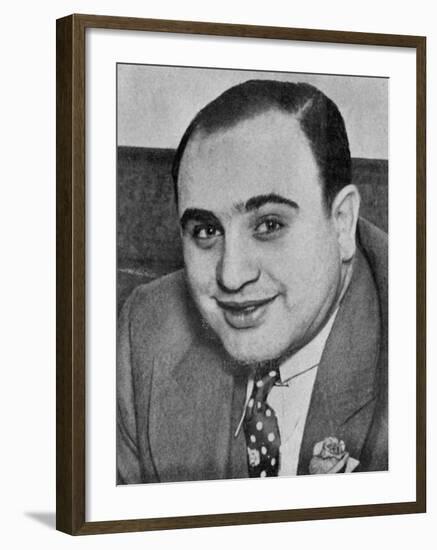 Alphonse "Scarface" Capone a Prominent Citizen of Chicago-null-Framed Photographic Print