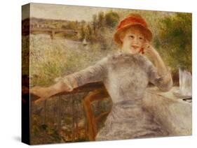Alphonsine Fournaise (1845-1937)-Pierre-Auguste Renoir-Stretched Canvas
