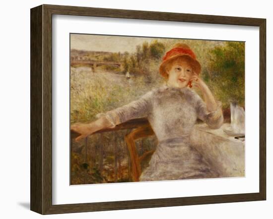 Alphonsine Fournaise (1845-1937)-Pierre-Auguste Renoir-Framed Giclee Print