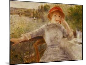 Alphonsine Fournaise (1845-1937)-Pierre-Auguste Renoir-Mounted Giclee Print